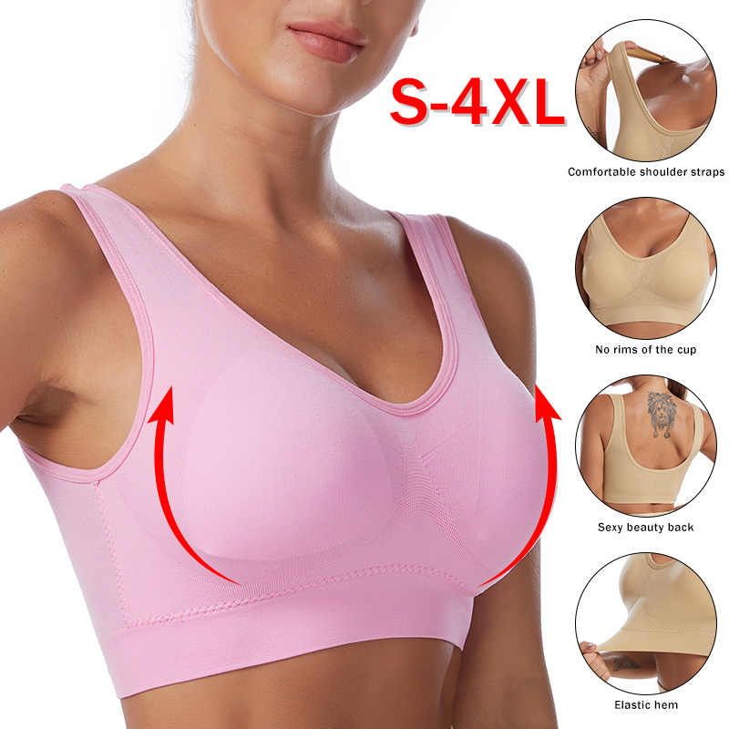 Sexy Women Bra Plus Size Seaml - Bralette Triangle Set recensie en prijs