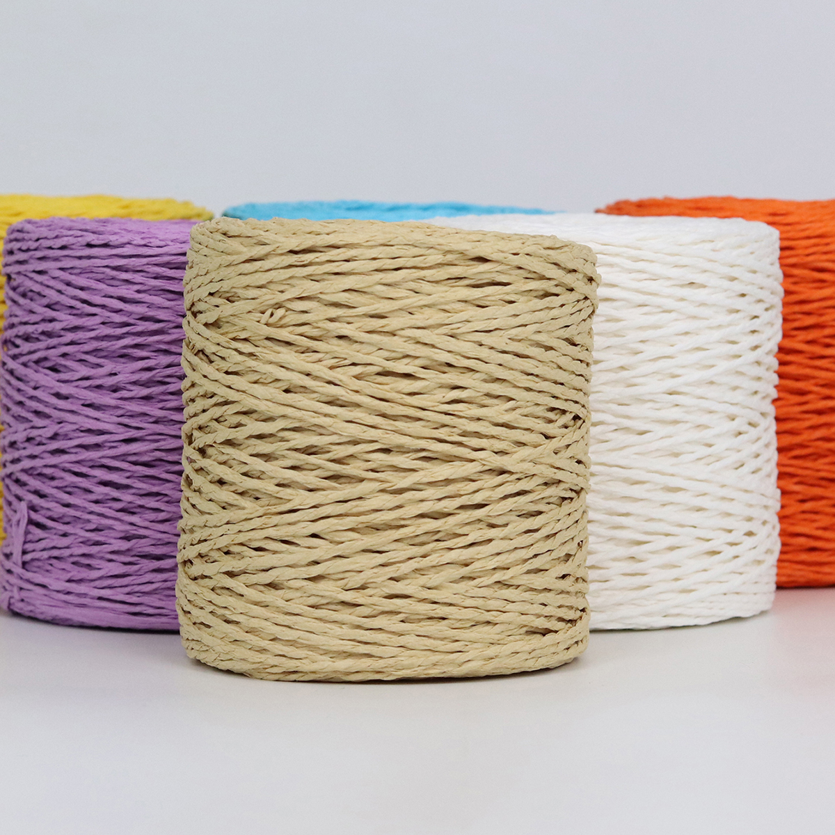 100g Raffia Straw Yarn Handmad - Crochet Bag Raffia recensie en prijs