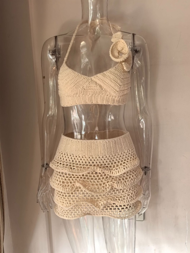 Women Hand Crochet Knitted Ruf - Crop Top Crochet recensie en prijs