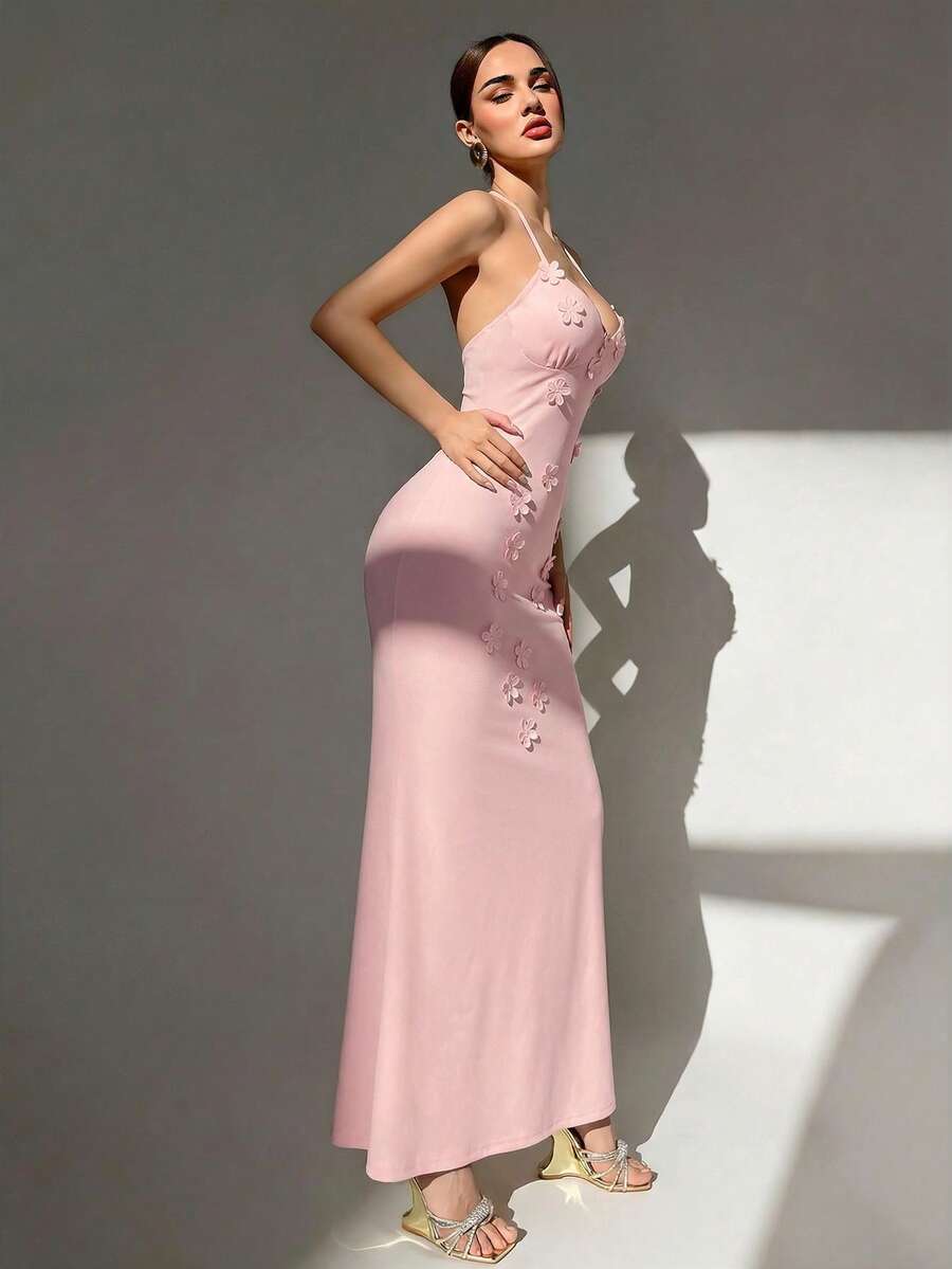 Womens Sexy Y2K Micro Cup Fron - Maxi Dress Halter recensie en prijs