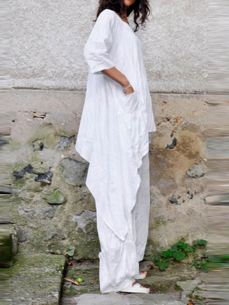 2024 Summer New Fashion Casual - Linen Pant Wide recensie en prijs