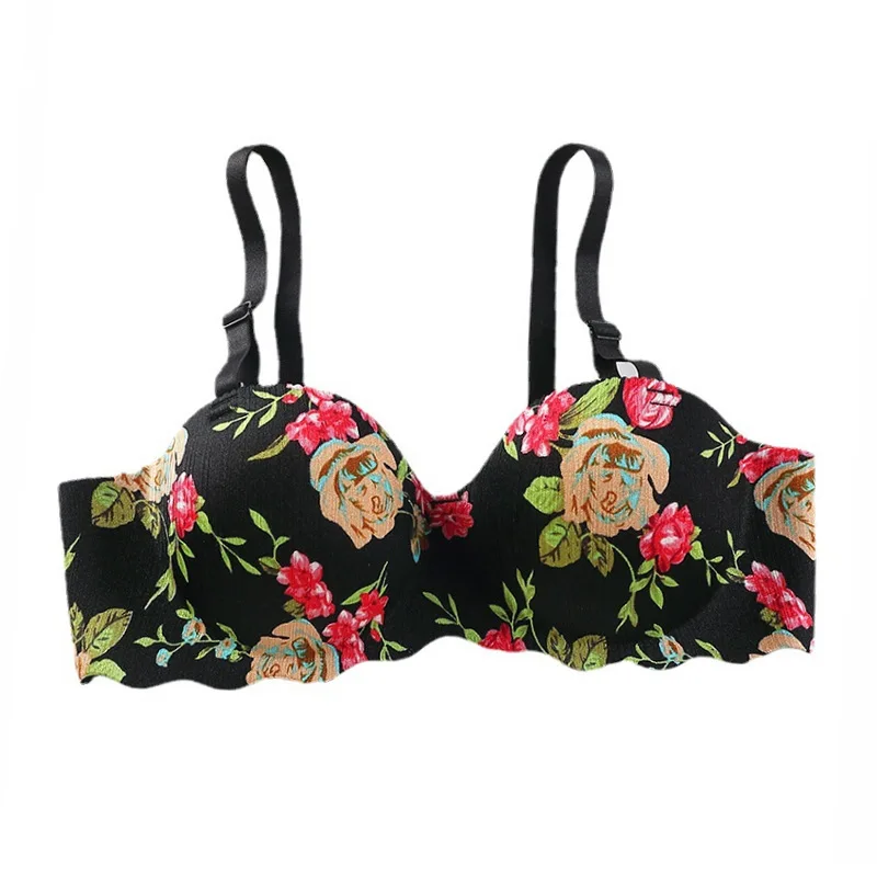 Women Sexy Floral Printed Bras - Bralette Triangle Set recensie en prijs