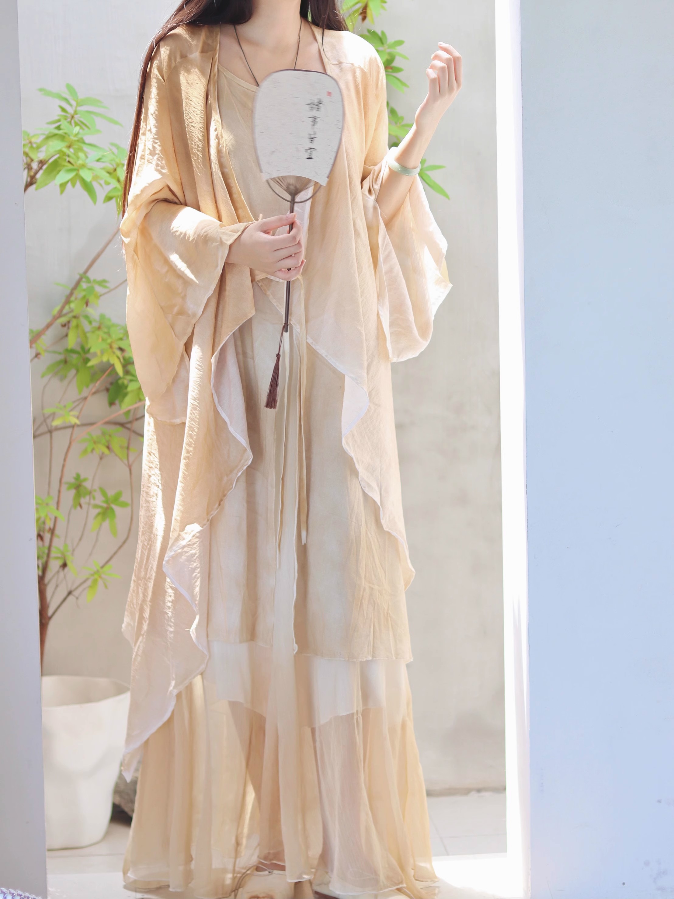 New Chinese Style Cotton Linen - Linen Dress Wrap recensie en prijs