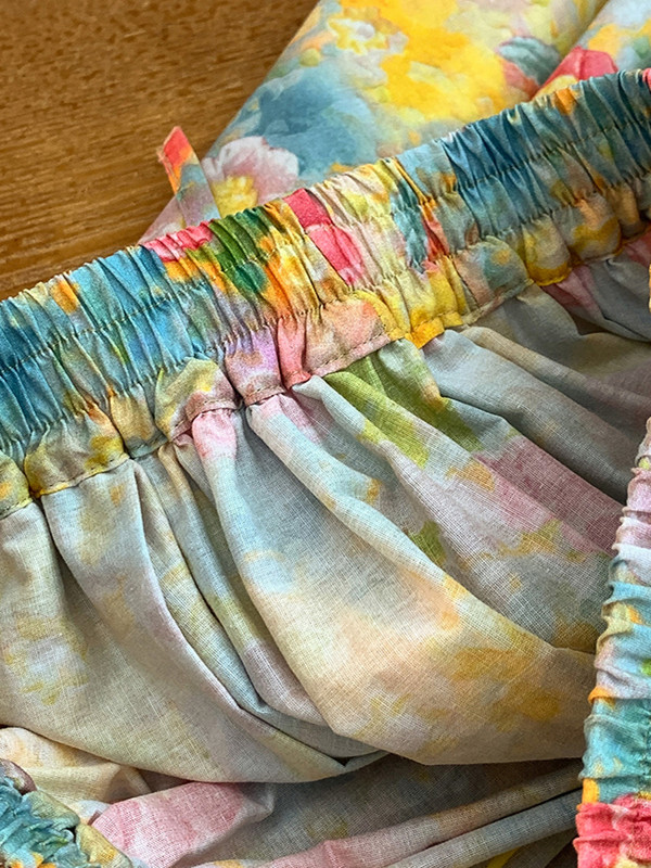 Retro Artistic Large Size A-Li - Midi Skirt Floral recensie en prijs