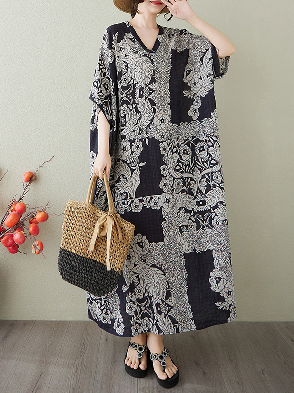 Knee-Length Wrap Long Dress Su - Linen Dress Wrap recensie en prijs