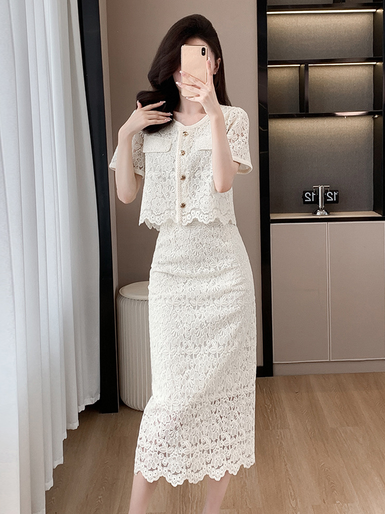 Summer Women Elegant Lace Flor - Midi Skirt Floral recensie en prijs