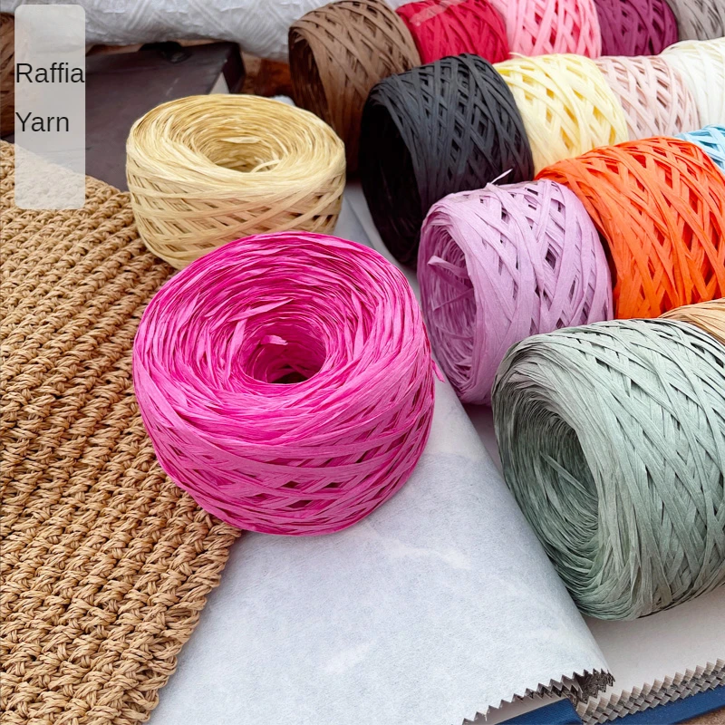 180m raffia Yarn paper Grass f - Crochet Bag Raffia recensie en prijs