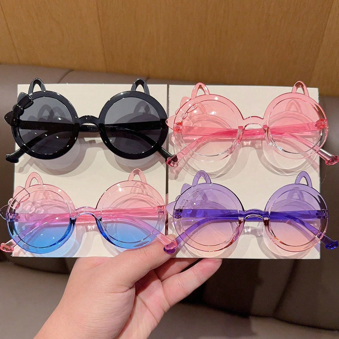 2/4Pcs 2025 Newest Cute Fashio - Sunglasses Cat Eye recensie en prijs