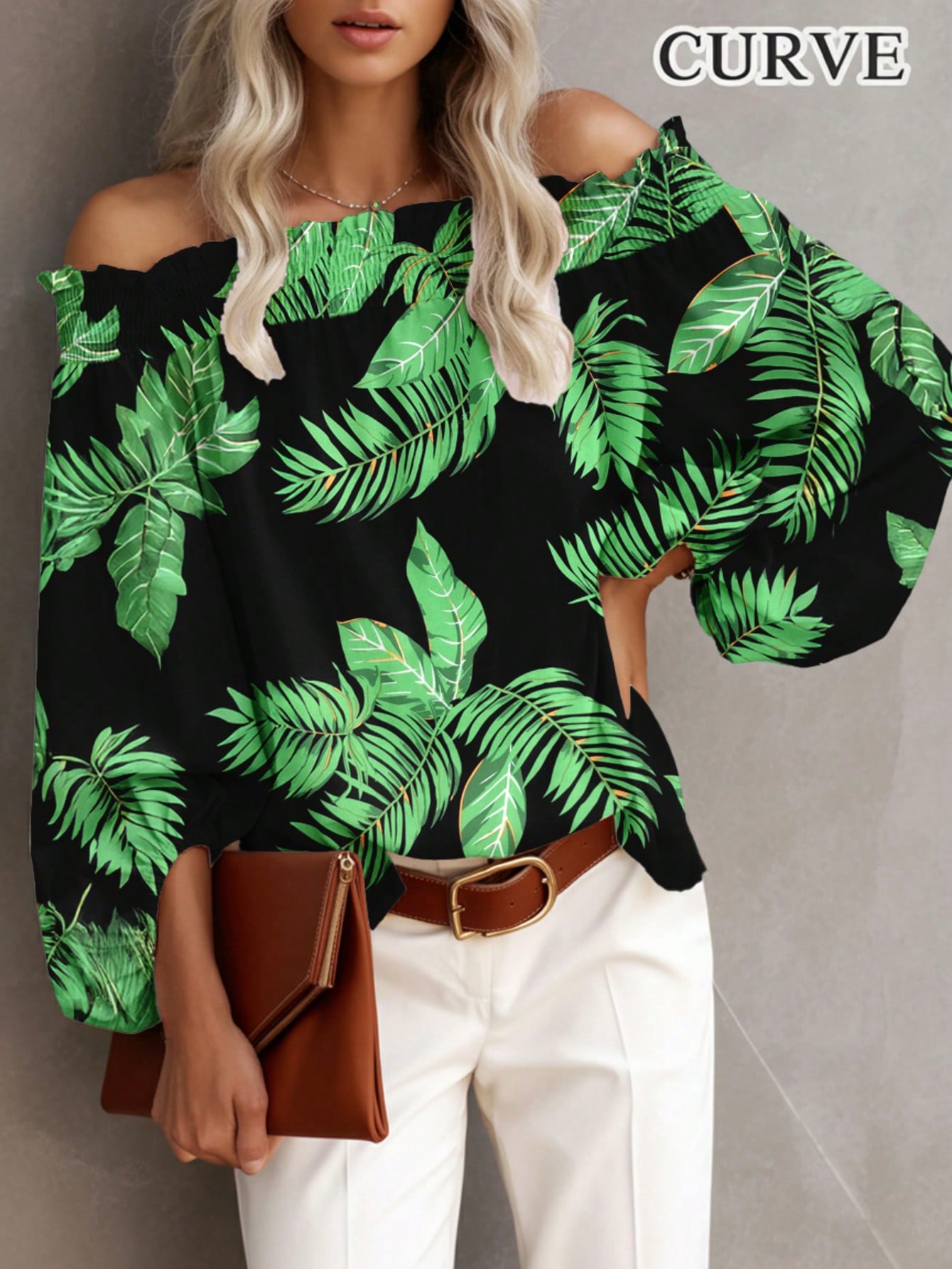 Plus Size New Women's Casual F - Blouse Off Shoulder recensie en prijs