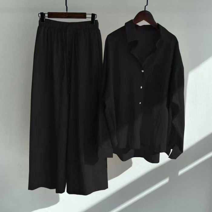 Women Cotton Linen 2 Piece Set - Linen Pant Wide recensie en prijs