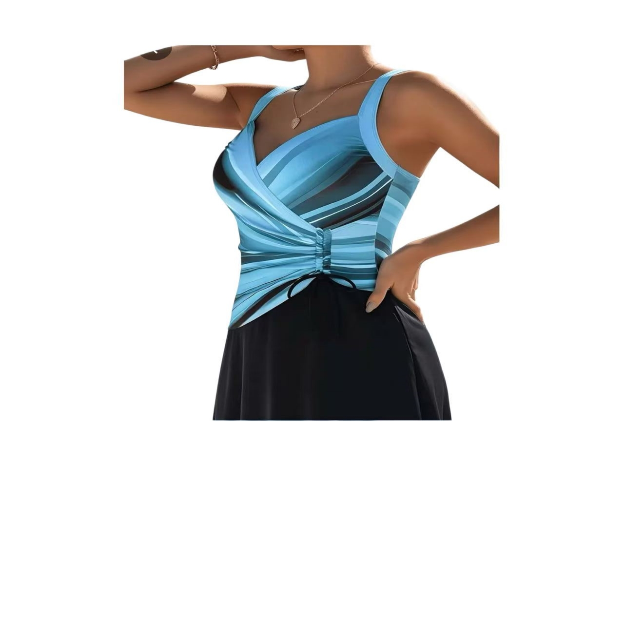 Women Swimdress One Piece Swim - Swimsuit Bikini Ruched recensie en prijs
