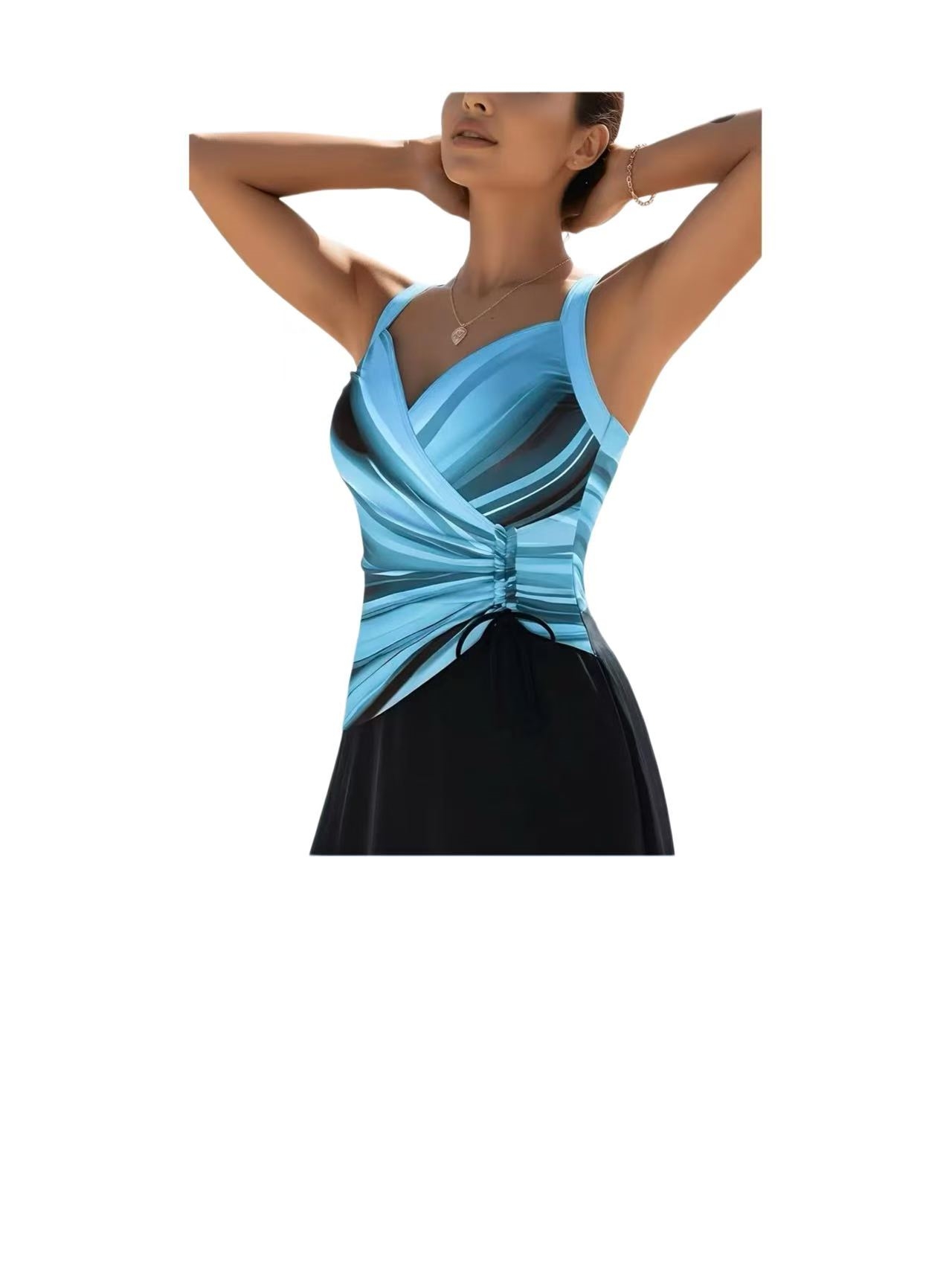 Women Swimdress One Piece Swim - Swimsuit Bikini Ruched recensie en prijs