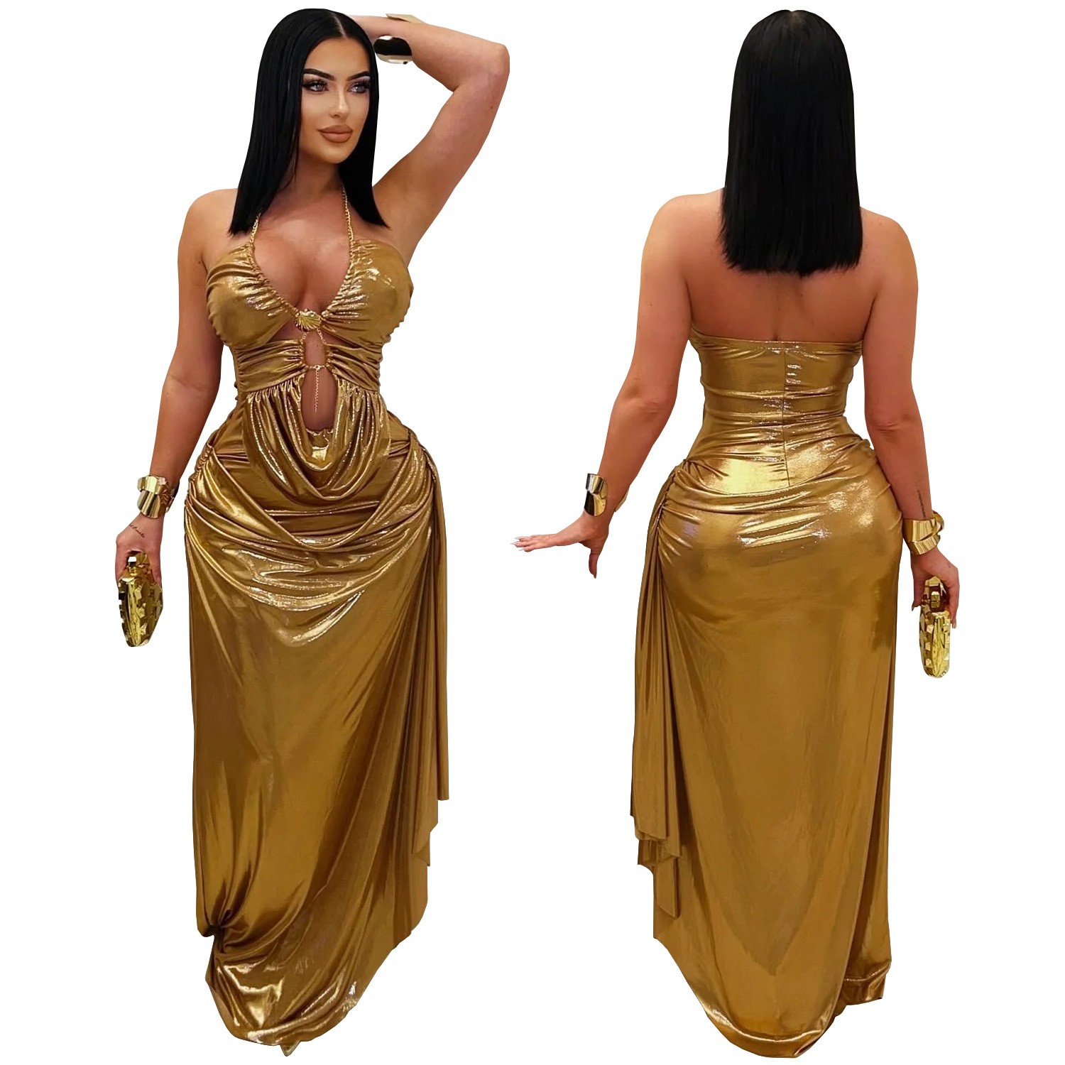 Prom Dress Evening Wedding Gue - Maxi Dress Halter recensie en prijs