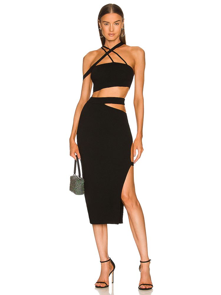 Women's Bandage Suit 2022 Summ - Crop Top Crochet recensie en prijs