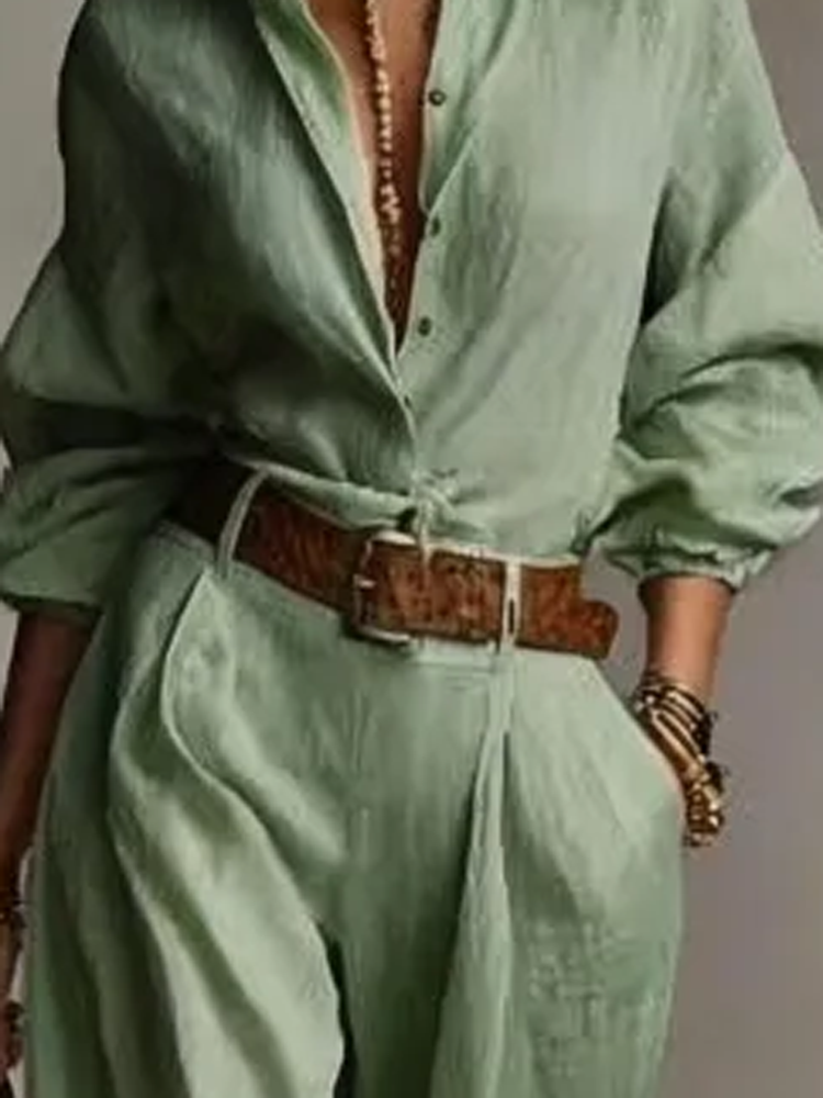 Spring Summer Temperament Soli - Linen Pant Wide recensie en prijs