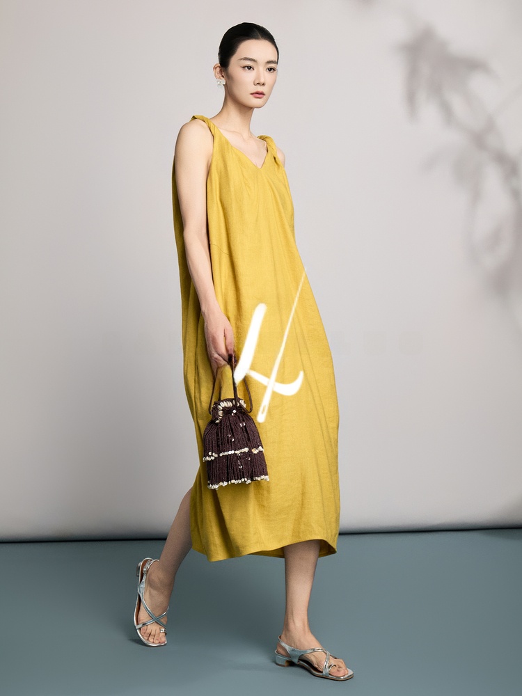 Natural Linen Summer New Style - Linen Dress Wrap recensie en prijs
