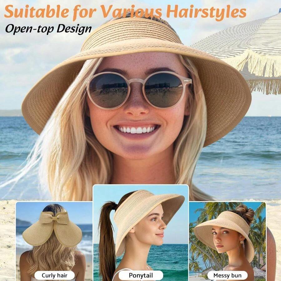 NPQQUAN Sun Visor Hats For Wom - Hat Floppy Wide recensie en prijs