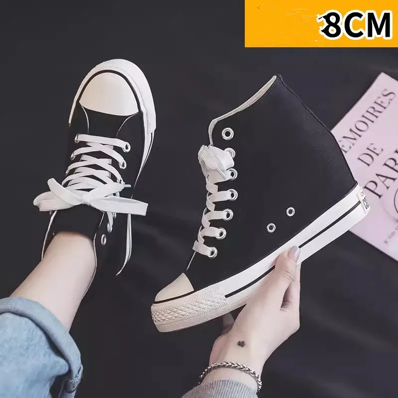 High 8cm Platform Canvas Shoes - Wedge Espadrille Women recensie en prijs
