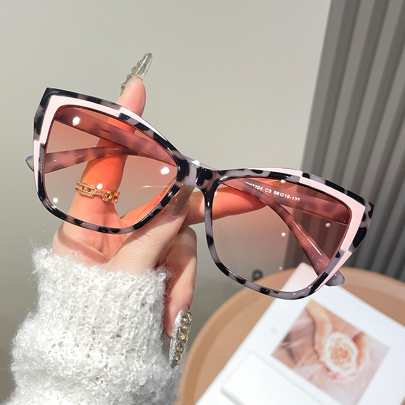 Women Color Block Cat Eye Eyeg - Sunglasses Cat Eye recensie en prijs