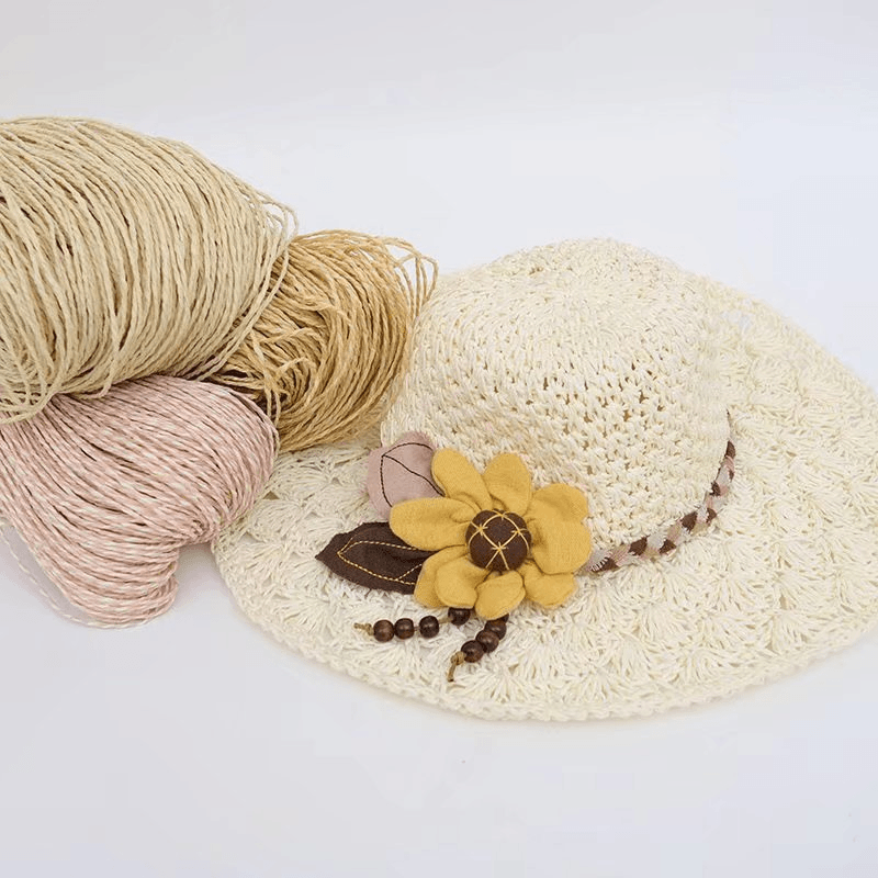 200g 2ply Cotton Raffia Yarn f - Crochet Bag Raffia recensie en prijs