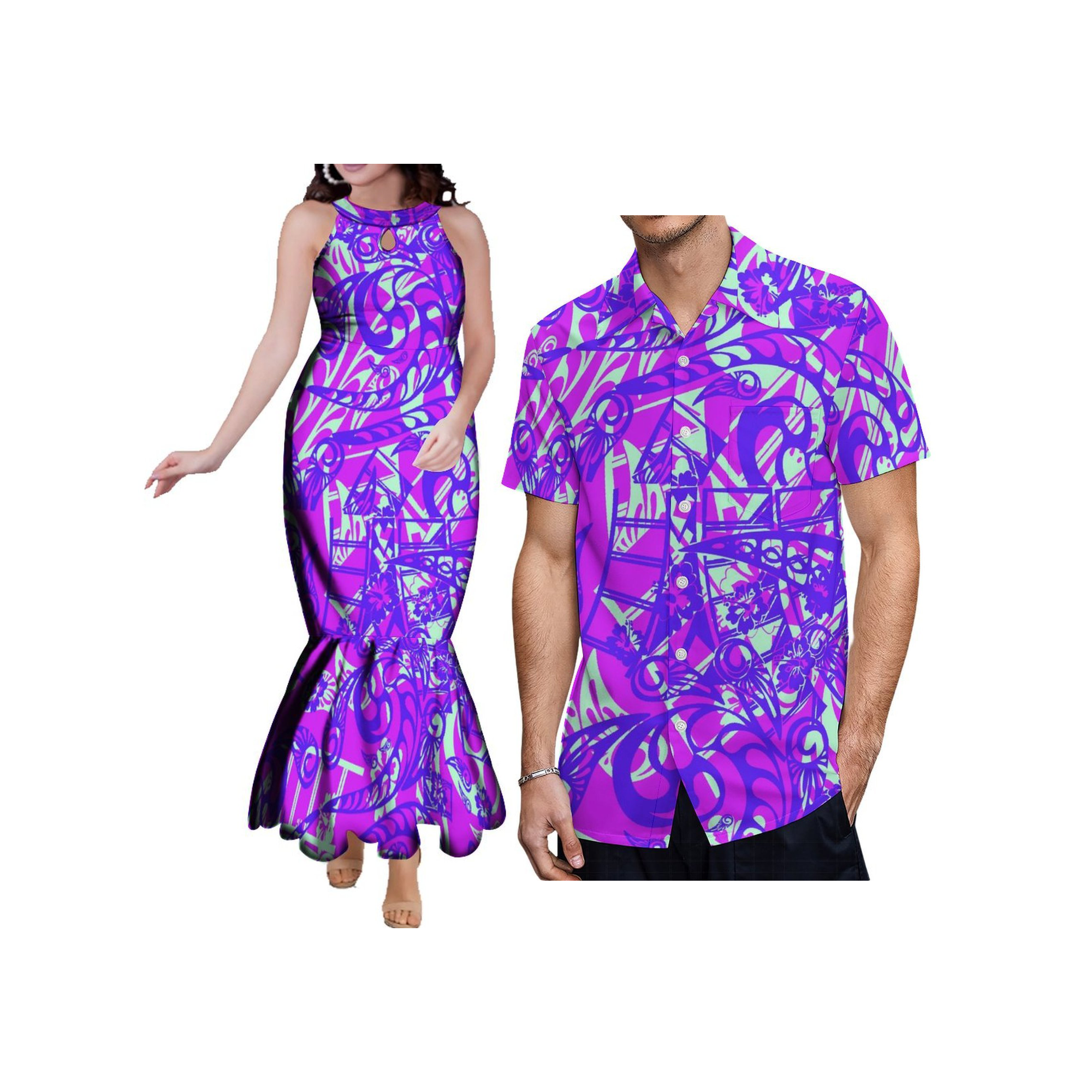 Customized Couples Clothes Big - Maxi Dress Halter recensie en prijs