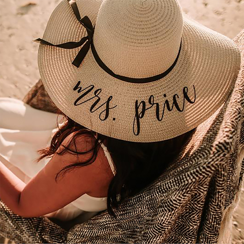 Personalized Custom Last Name  - Hat Floppy Wide recensie en prijs