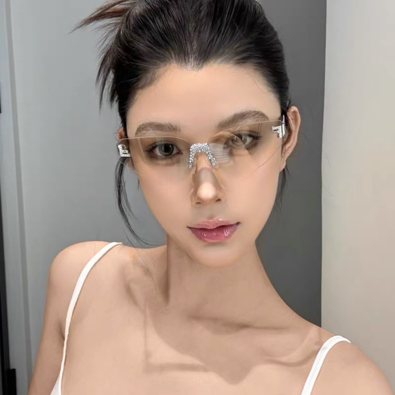 Women's Sexy Cat Eye Rimless R - Sunglasses Cat Eye recensie en prijs