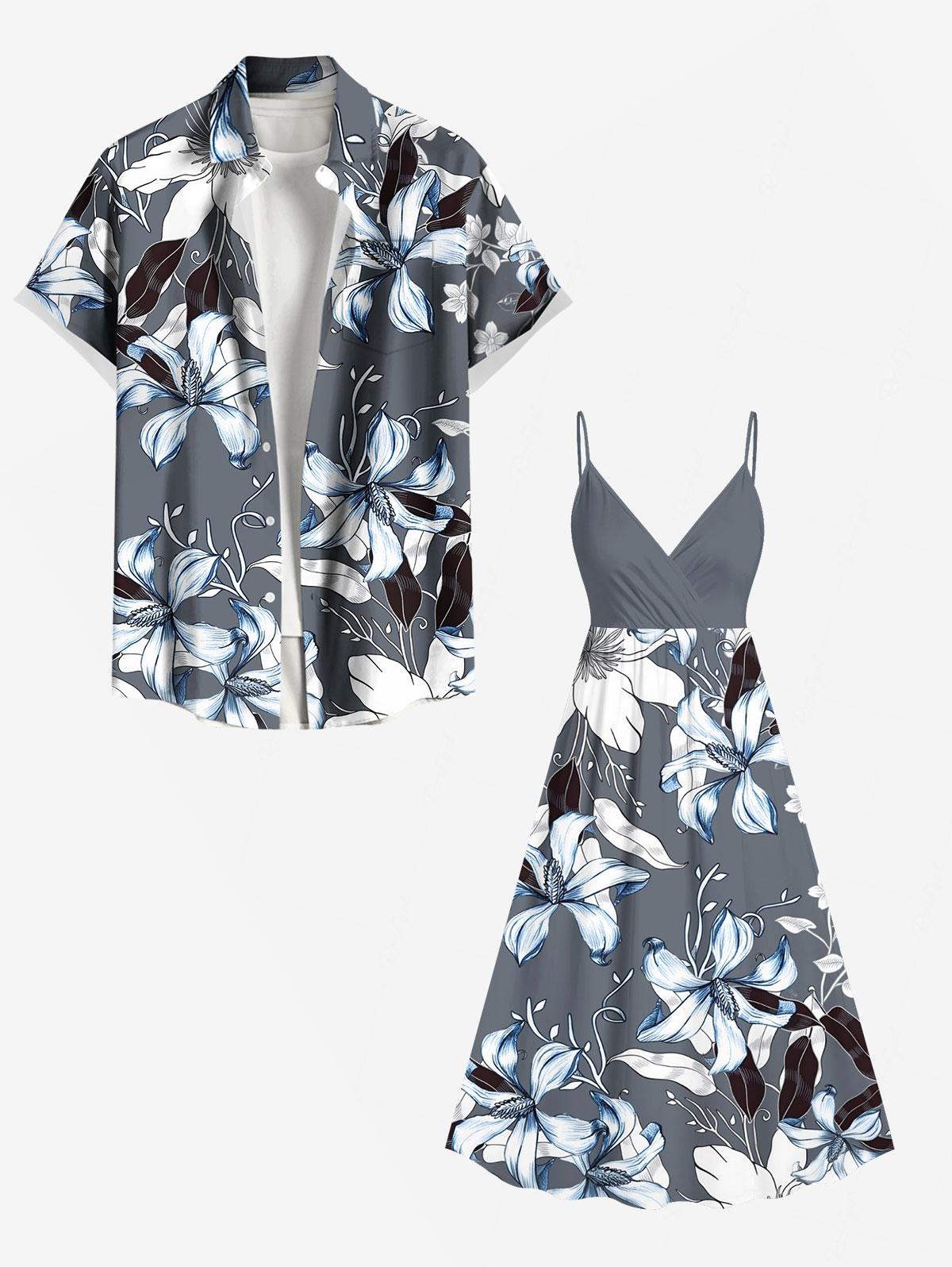 Flowers Leaf Printed Plus Size - Romper Floral Print recensie en prijs