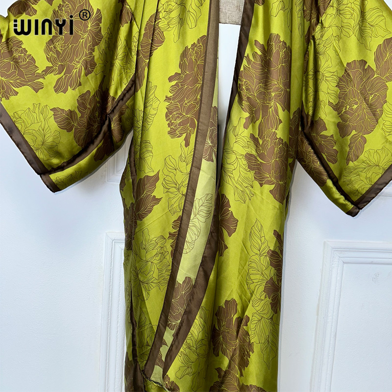WINYI Africa boho print Kimono - Cover Up Kaftan recensie en prijs