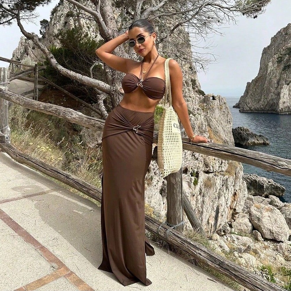 Women Sleeveless Tankini Bikin - Swimsuit Bikini Ruched recensie en prijs