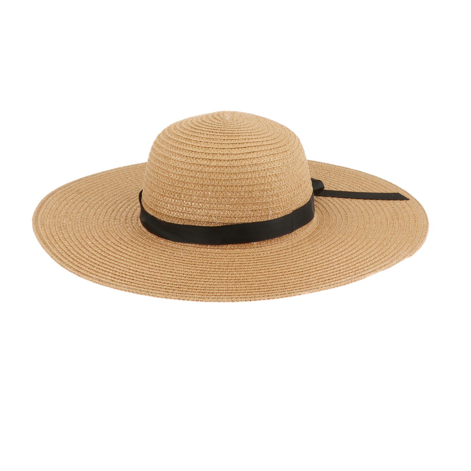Women Wide Brim Straw Sun Hat  - Hat Floppy Wide recensie en prijs