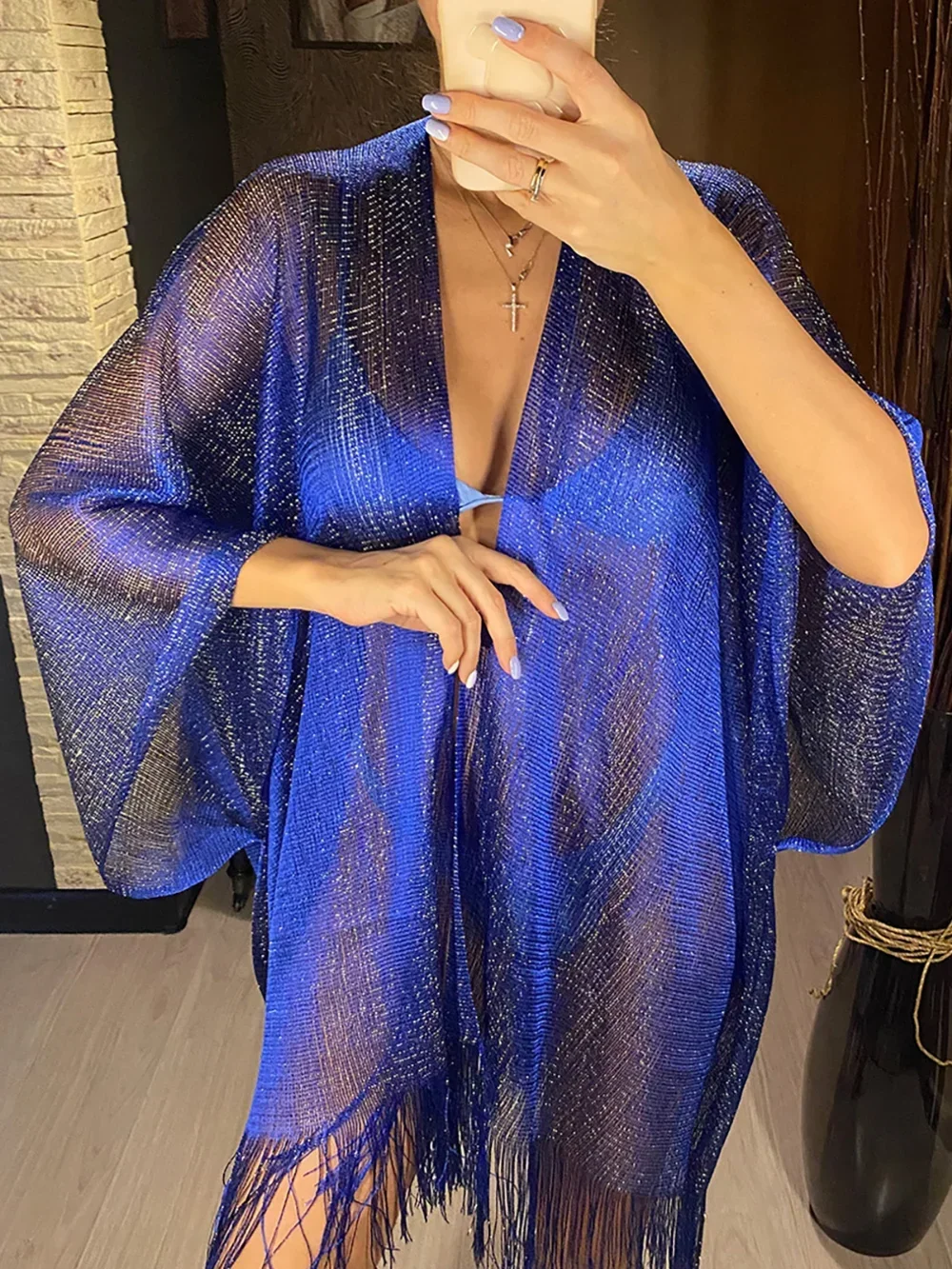 Tassel Gold Bikini Cover Up Se - Cover Up Kaftan recensie en prijs