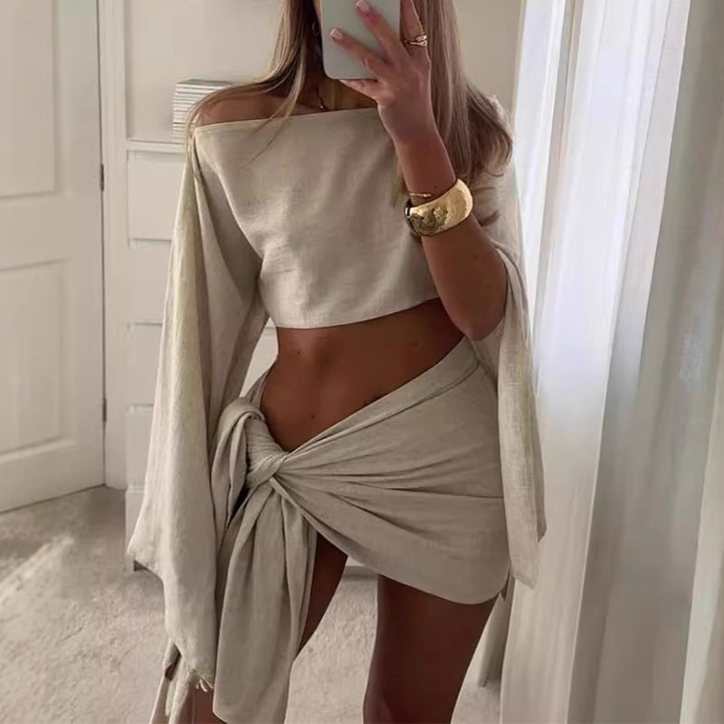 Women Two Pieces Sets Summer C - Crop Top Crochet recensie en prijs