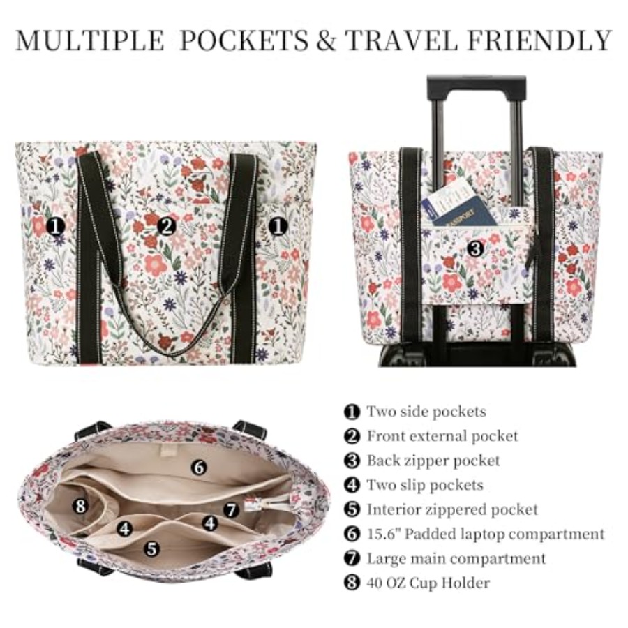 Tote Bag for Women with Laptop - Tote Bag Beach recensie en prijs